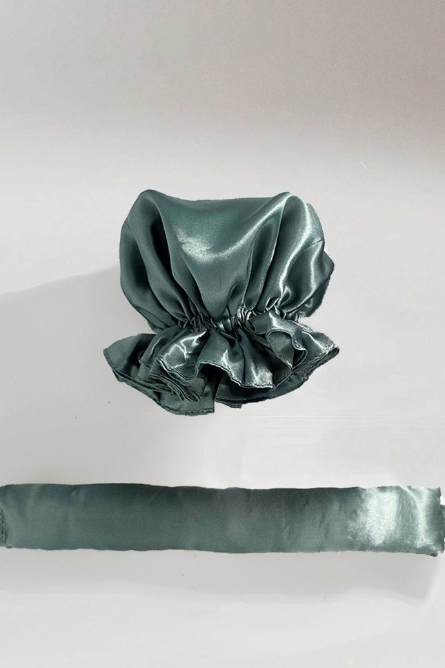 m'Chel Haircare - Satin Heatless Curler + Satin Wrap