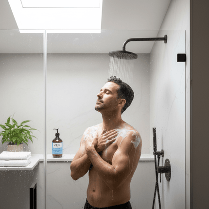 REK Cosmetics - 2-in-1 Hair & Body Wash for men