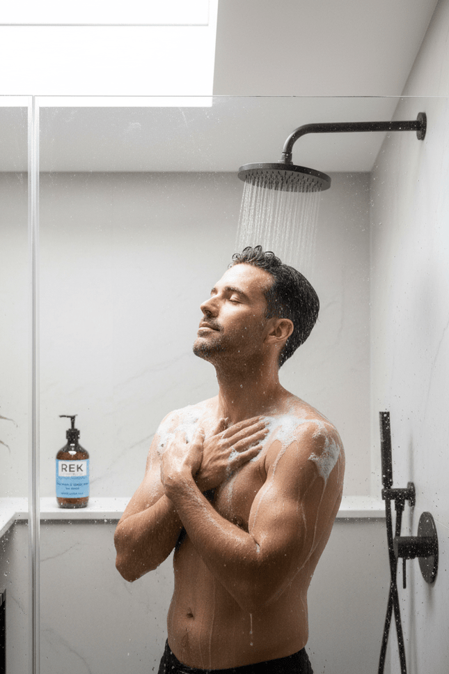 REK Cosmetics - 2-in-1 Hair & Body Wash for men