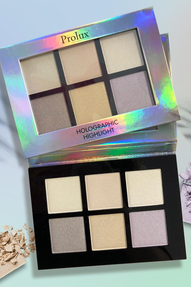 Prolux Cosmetics - Holographic Highlight Palette