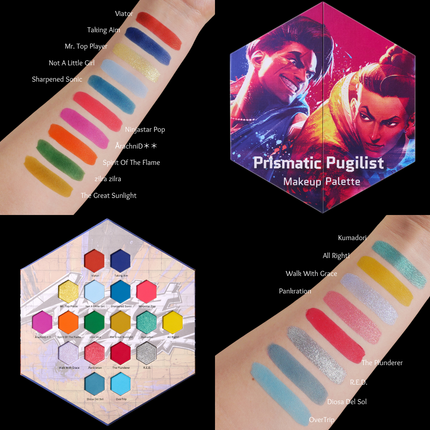 Game Beauty® - Prismatic Pugilist Makeup Palette