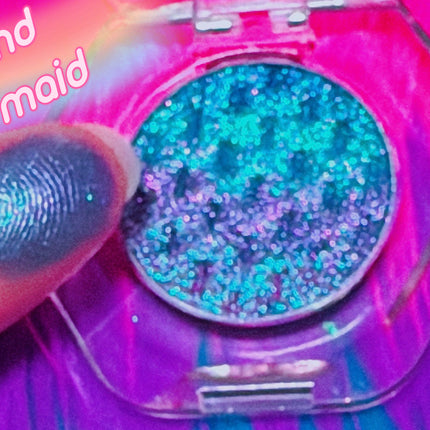 Inked Doll Cosmetics - ISLAND MERMAID “MERMAIDIA COLLECTION” PRESSED TRIPLECHROME