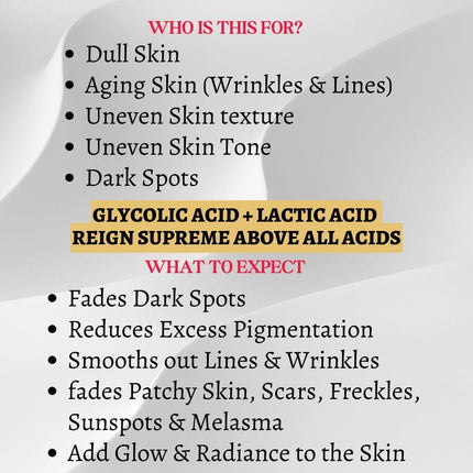 Gymsegbë - Thick As Thieves Pure Glycolic Acid Lactic Acid Extreme Gel Peel - 50ml