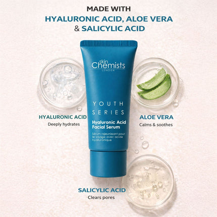 skinChemists US - Hyaluronic Acid Facial Serum 30ml