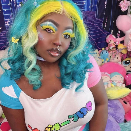 Inked Doll Cosmetics - *GOIN' BANANAS!* (Yellow) DreamDoll Color Lashes !