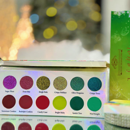 Dede's Signature - Jingle Bell Ruby Eyeshadow Palette