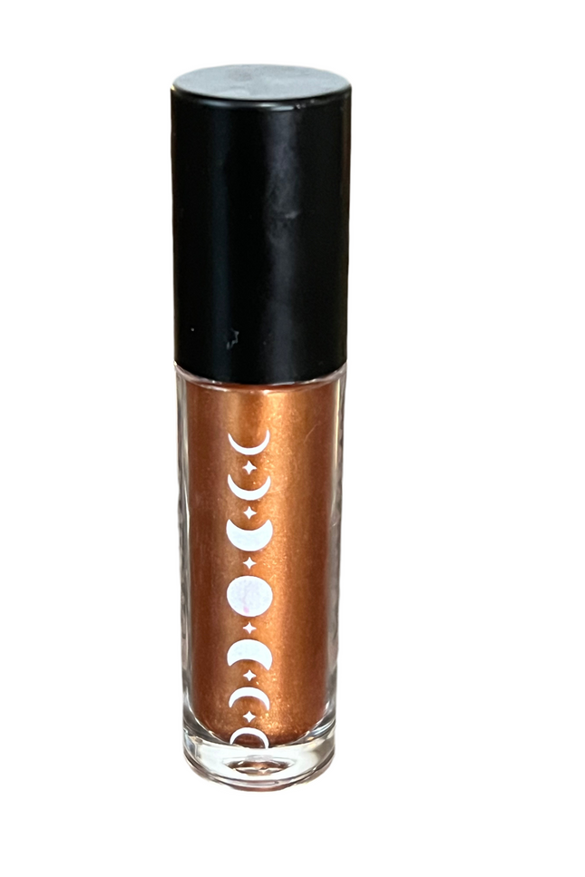 Connected Boutique - Creative - lip gloss hydrating metallic brown