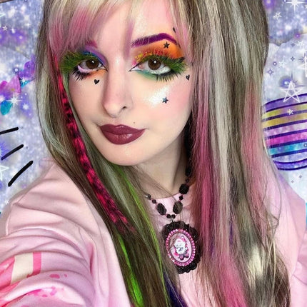 Inked Doll Cosmetics - *LEPRECHAUN* (Green) DreamDoll Color Lashes !