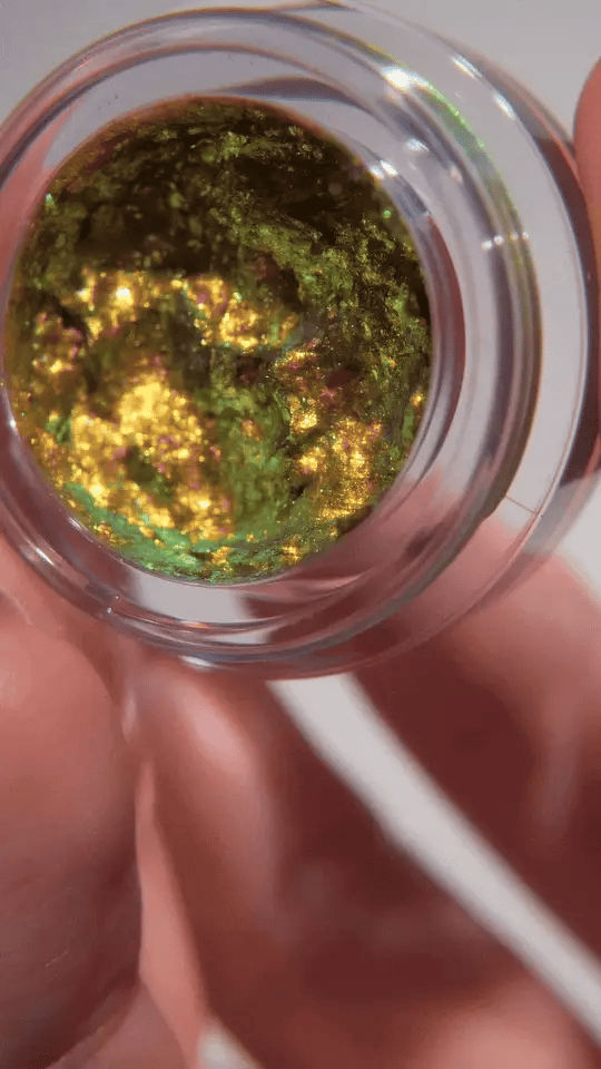 Glisten Cosmetics Gold Rush Chroma Flakes - Duochrome Pigment