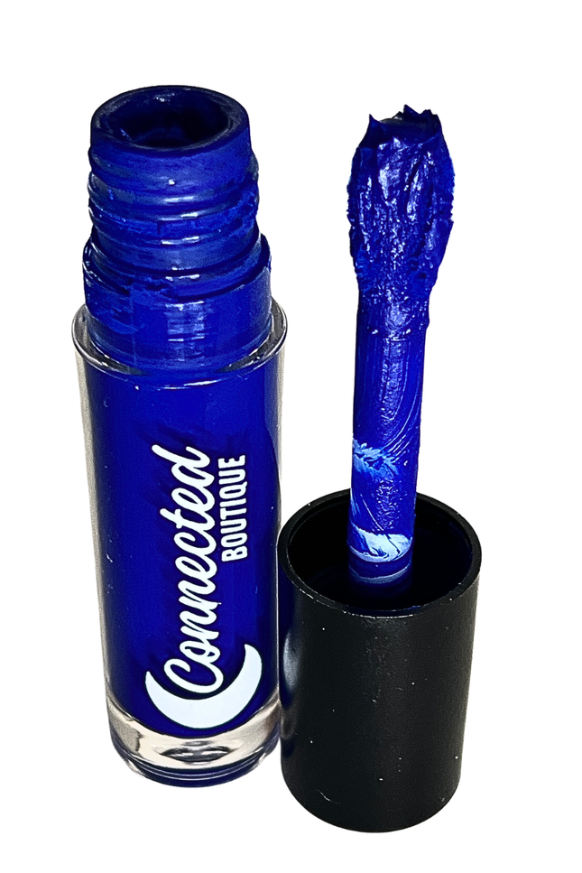 Connected Boutique - Vue- Matte Blue Bold Longwear Liquid Lipstick – Transfer‑Proof Matte
