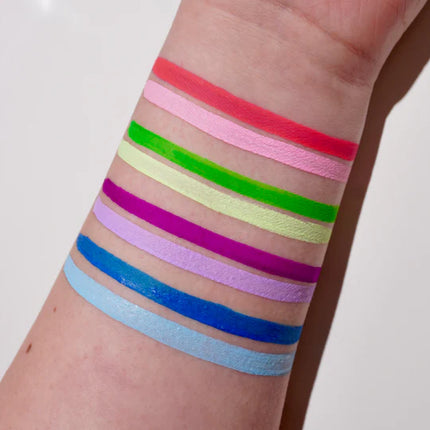 Glisten Cosmetics Neon Split 4 Pan Palette - Eyeliner