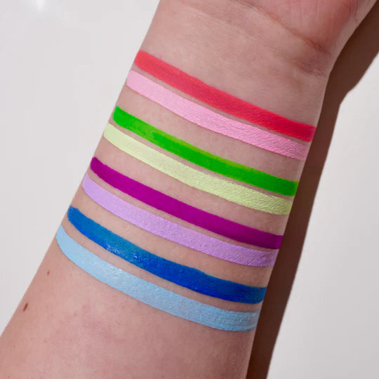 Glisten Cosmetics Neon Split 4 Pan Palette - Eyeliner