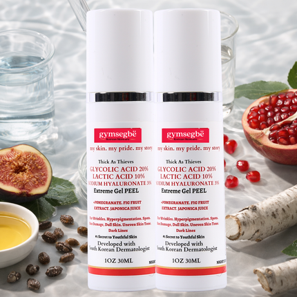 Gymsegbë - Thick As Thieves Pure Glycolic Acid Lactic Acid Extreme Gel Peel - 30ml