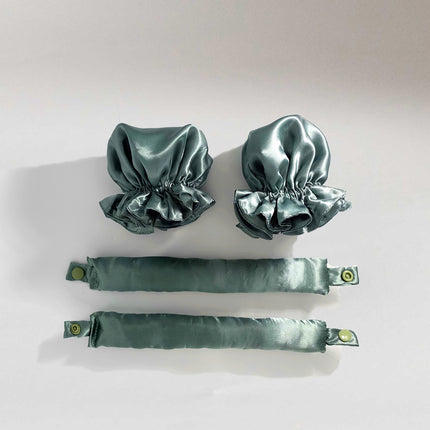 m'Chel Haircare - Satin Heatless Curler + Satin Wrap