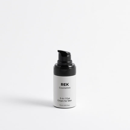 REK Cosmetics - 3-in-1 Eye Cream for Men – Anti-Aging & Hydrating