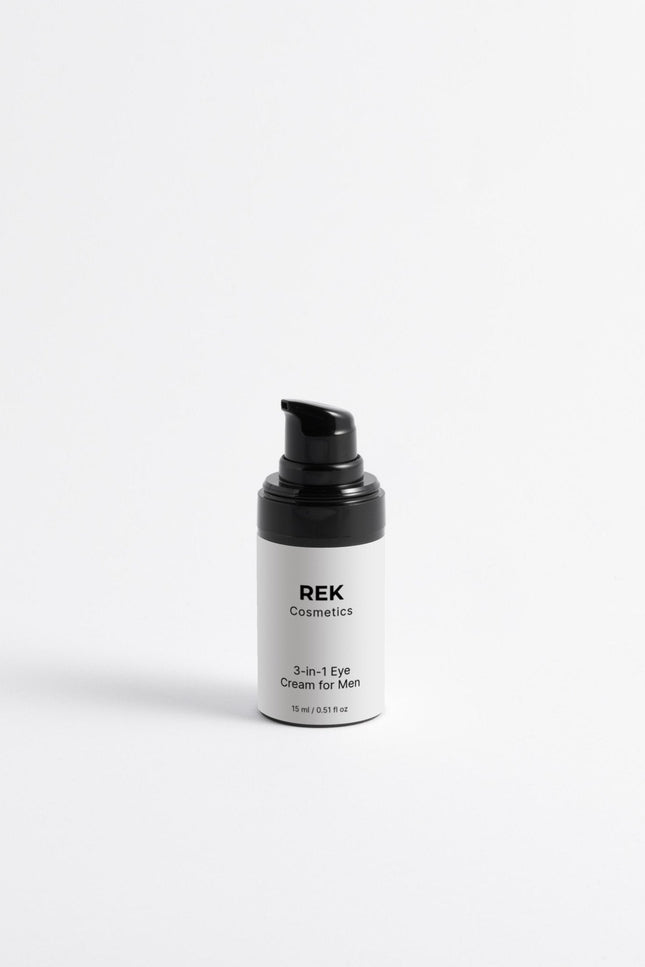 REK Cosmetics - 3-in-1 Eye Cream for Men – Anti-Aging & Hydrating