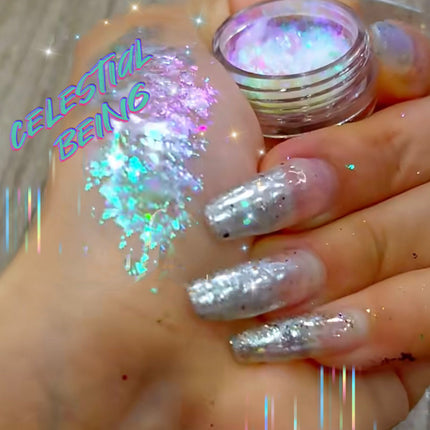 Inked Doll Cosmetics - CELESTIAL BEING “Galactal Goddess” Gel Flakes