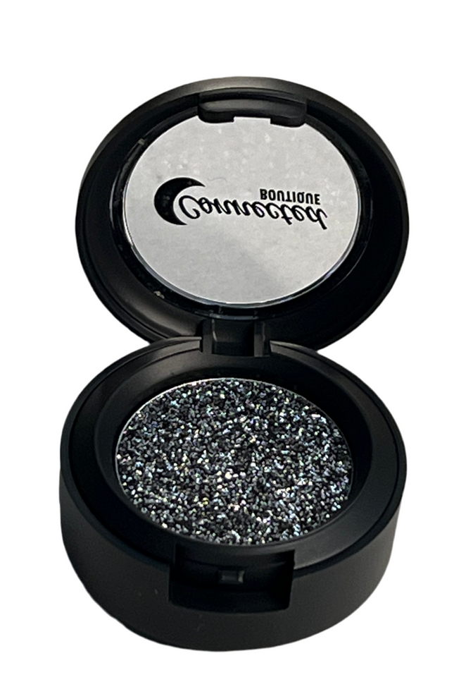 Connected Boutique - Meteorite Black Glitter Eyeshadow – Edgy Sparkle