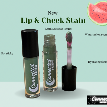 Connected Boutique - Sweet Rind - Watermelon pH‑Reactive Lip & Cheek Stain – Juicy Dewy Tint