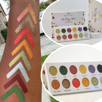 Dede's Signature - THE CLASSIC AUTUMN EYESHADOW PALETTE [NON MAGNETIC]