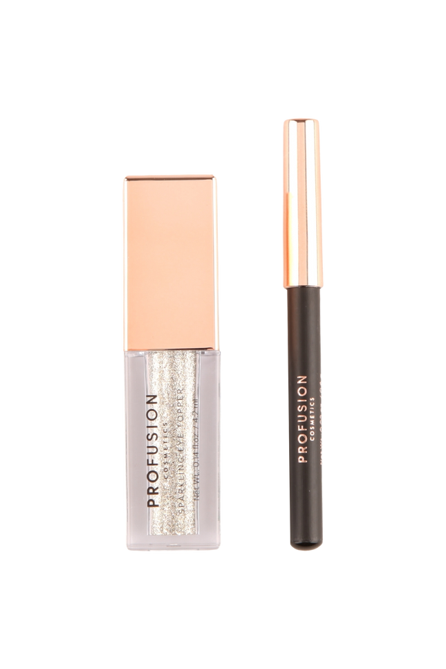 Profusion Cosmetics - Crimson Eye Shimmer & Eye Liner – 2-Piece Set