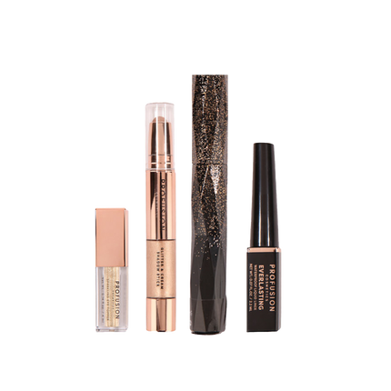 Profusion Cosmetics - Crimson Festive Eyes – Complete 4-Piece Eye Set