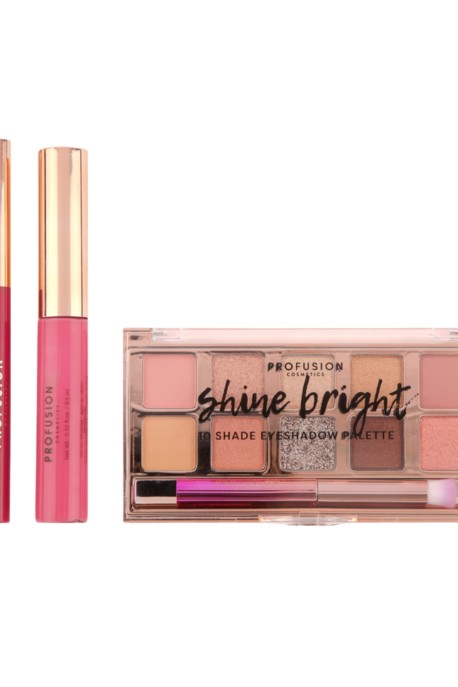Profusion Cosmetics - Crimson Star Struck – 4-Piece Face and Eye Set