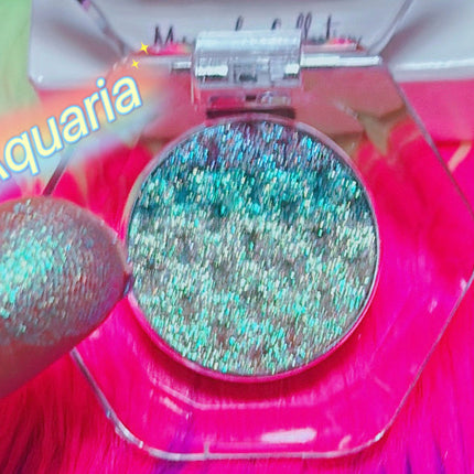 Inked Doll Cosmetics - AQUARIA “MERMAIDIA COLLECTION” PRESSED TRIPLECHROME