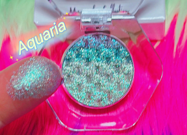 Inked Doll Cosmetics - AQUARIA “MERMAIDIA COLLECTION” PRESSED TRIPLECHROME