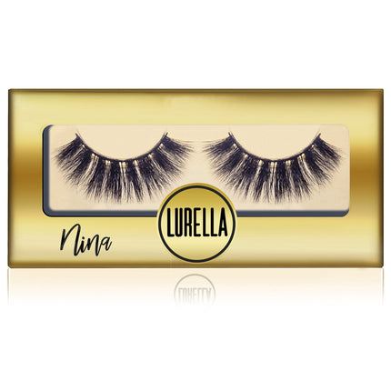 Lurella Cosmetics - 3D Mink Eyelashes - Nina