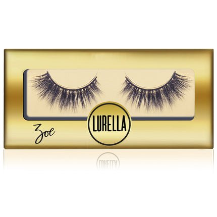Lurella Cosmetics - 3D Mink Eyelashes - Zoe