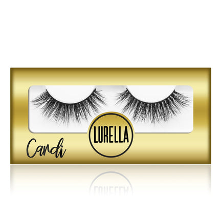 Lurella Cosmetics - 3D Mink Eyelashes - Cardi
