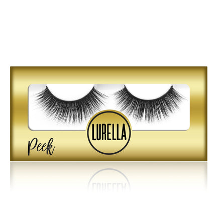 Lurella Cosmetics - 3D Mink Eyelashes - Peek