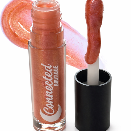 Connected Boutique - Fairytale -Orange to Pink Shift Duochrome Lip Gloss – High Shine