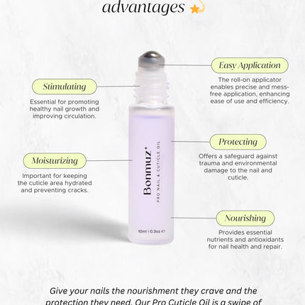 Bonmuz - Pro Nail & Cuticle Oil Lavender