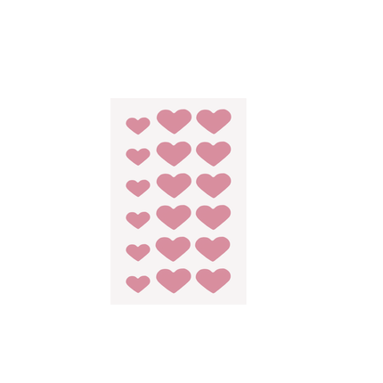 Lurella Cosmetics - Pink Heart Pimple Patches