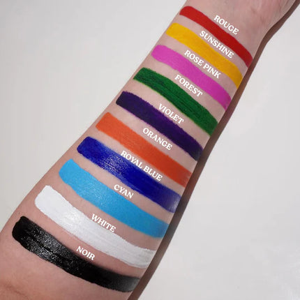 Glisten Cosmetics Noir Spectra Paint (Black) - Cosmetic Paint