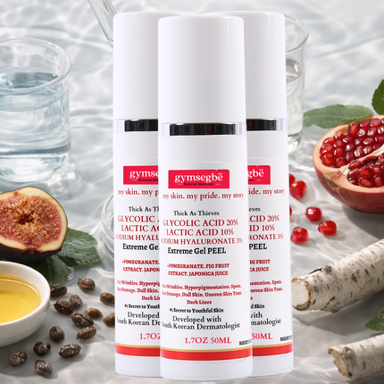 Gymsegbë - Thick As Thieves Pure Glycolic Acid Lactic Acid Extreme Gel Peel - 50ml