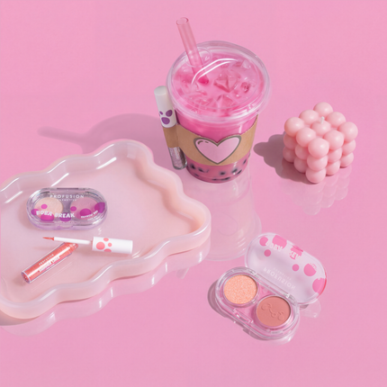 Profusion Cosmetics - Share Tea 4 PC Shadow Duo & Liner Set