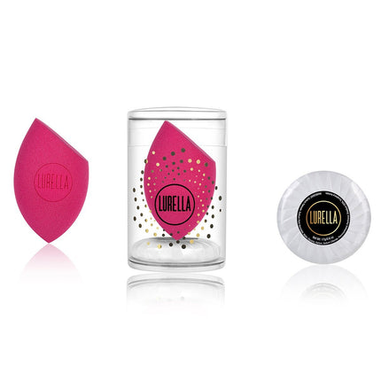 Lurella Cosmetics - Angled Beauty Sponge - Hot Pink