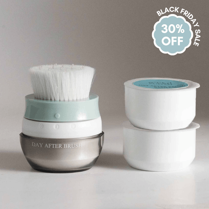 m'Chel Haircare - Day After™ Brush + 2 Refills Bundle Clean Dry Shampoo