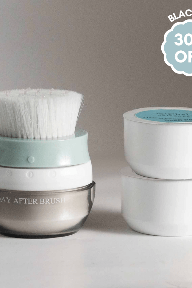 m'Chel Haircare - Day After™ Brush + 2 Refills Bundle Clean Dry Shampoo