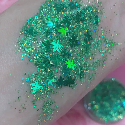 Inked Doll Cosmetics - 420 GLOW! Glitter Gel