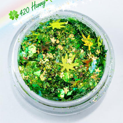 Inked Doll Cosmetics - 420 Hunny Festival Glamdoll Glitter Mix