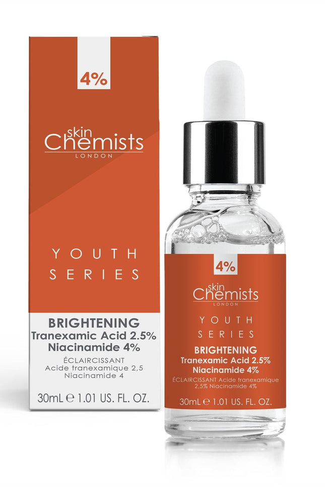 skinChemists US - Tranexamic Acid 2.5%, Niacinamide 4% Brightening Facial Serum 30ml
