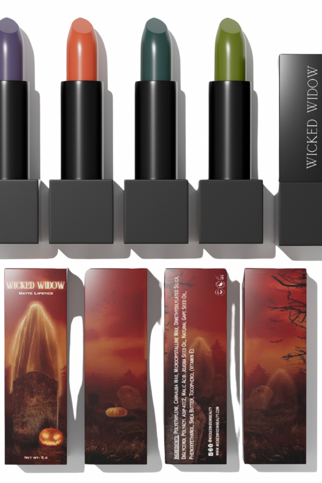 Wicked Widow Beauty - Tales of Terror: A Haunting Lipstick
