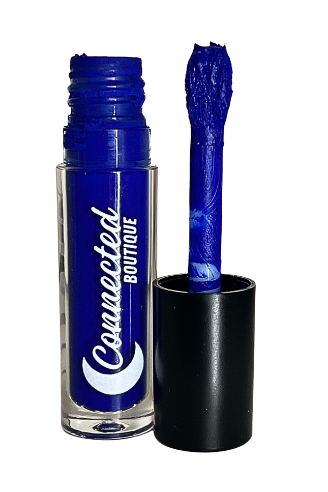 Connected Boutique - Vue- Matte Blue Bold Longwear Liquid Lipstick – Transfer‑Proof Matte