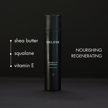 Celemi Cosmetics - Nourishing and Fast-Absorbing Hand Cream ,,INFUSION OF SOFTNESS"