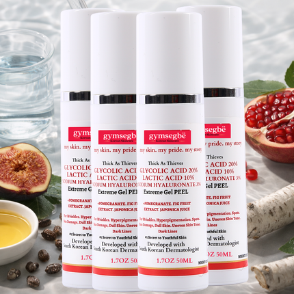 Gymsegbë - Thick As Thieves Pure Glycolic Acid Lactic Acid Extreme Gel Peel - 50ml