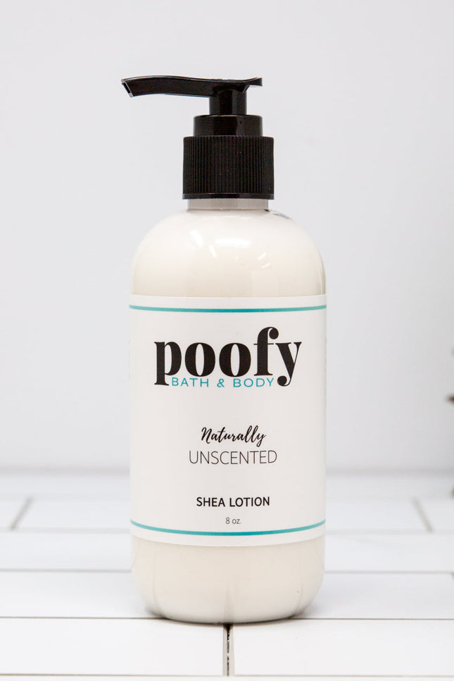 Poofy Organics - Naturally Unscented SHEA Lotion